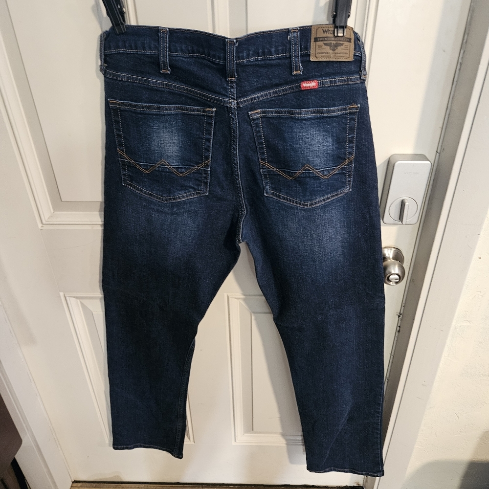 Mens Wrangler Slim Straight 34x32